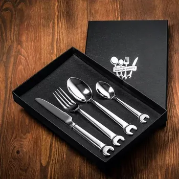 Žertovný předmět Set nerezového příboru - MATICOVÝ KLÍČ