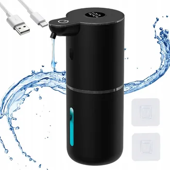 Dávkovač mýdla Bezdotykový dávkovač mýdla Bedee na kuchyňskou dávkovač 380 ml černý