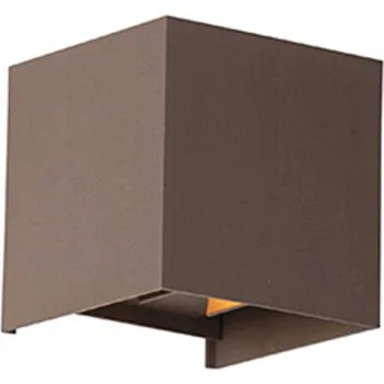 Venkovní osvětlení Venkovní nástěnné svítidlo QAZQA béžové s integrovaným LED zdrojem 6 W