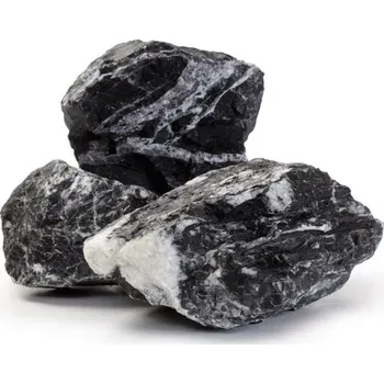 Dekorace do akvária 1 KG TMAVĚ ŠEDÝ KÁMEN SKÁLA DO AKVÁRIA MALWI