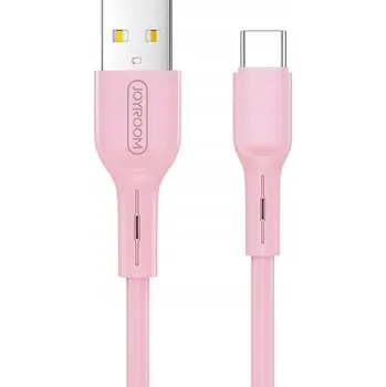 Datový kabel Kabel Joyroom USB – USB typ C 1 m růžový