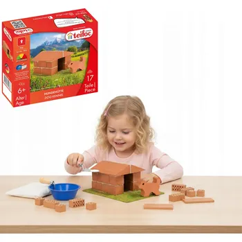 ostatní stavebnice Stavebnice Sada Brick Cihly Teifoc Buda pro psa 17 dílků