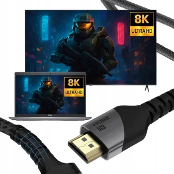 Video kabel Kabel Ultra HDTV DLOUHÝ KABEL PRO TV eARC SOUNDBAR ATMOS OFC HDMI - HDMI 5 m