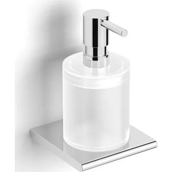 Dávkovač mýdla Ruční dávkovač mýdla nástěnný Stella 200 ml bezbarvý, stříbrný