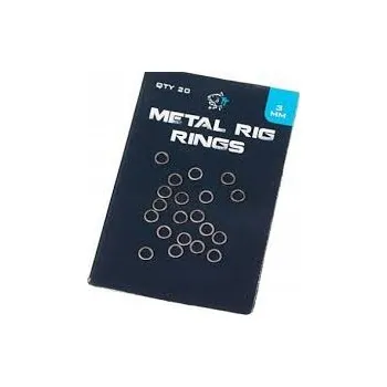 Spojovací kroužek Nash Metal Rig Rings 2,0mm Spojovací kroužek