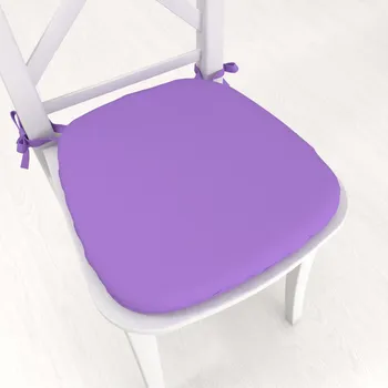 Podsedák Oblý podsedák Rongo RG-038 Světle fialový - 39x37x3 cm