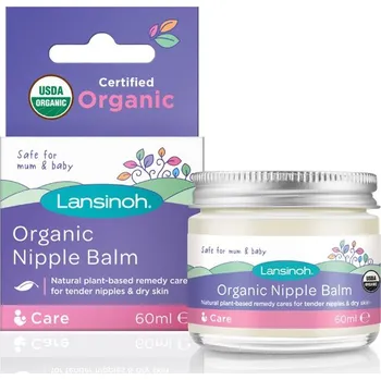 Bylinná léčivá mast LANSINOH Balzám organický na bradavky USDA 56g