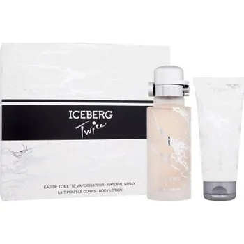 Iceberg Twice Platinum dárková kazeta: EDT 125 ml + tělové mléko 100 ml pro ženy