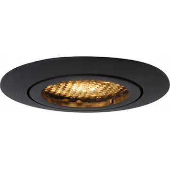 Bodové svítidlo Zapuštěné otočné a sklopné bodové svítidlo černé - Ude Honey