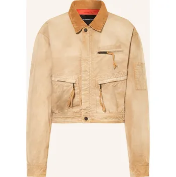 Dámský kabát dsquared2 Bundy, velbloudí