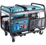 HERON elektrocentrála benzínová 23,5HP/12kW/15kVA (400V), 12kW (230V), podvozek