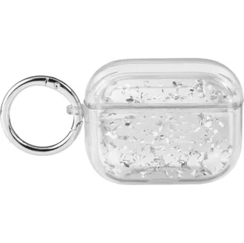 Pouzdro na mobilní telefon Transparentní obal se třpytkami pro AirPods Pro - čirý