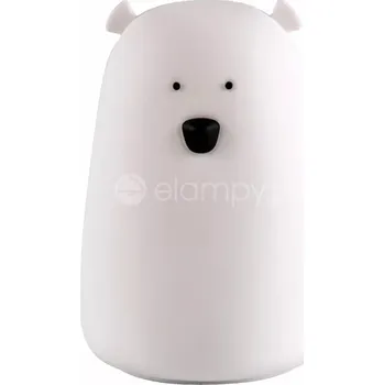 Lampička Bílá Noční lampa Polux