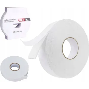 Lepicí páska OBOUSTRANNÁ PÁSKA 5M samolepicí silná 19mm