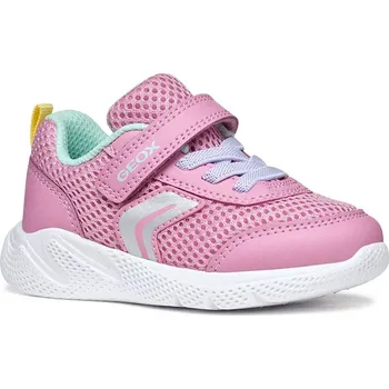 Dívčí tenisky Dětské sneakers boty Geox SPRINTYE B454TD.01454.20.27 růžová 03X, EUR 27