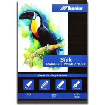 Blok Blok na markery A5 Leniar 20 listů