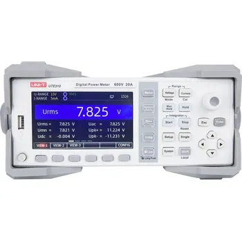 Revizní přístroj Uni-T UTE310G měřič výkonu a analyzátor el. sítě, 182700300003X