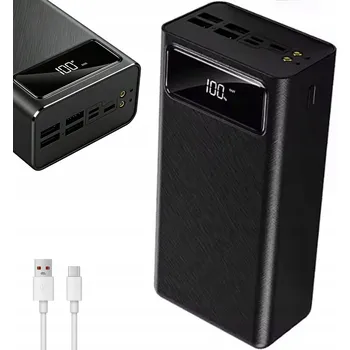 Powerbanka Powerbanka 50000 mAh USB USB-C Rychlá a Výkonná + KABELY V BALENÍ