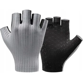 Cyklistické rukavice Cyklistické rukavice Rockbros prodyšné, krátké prsty, velikost: L