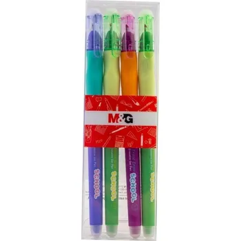 Propiska gumovací 0.7 mm Ergo Boys modrá 4 ks