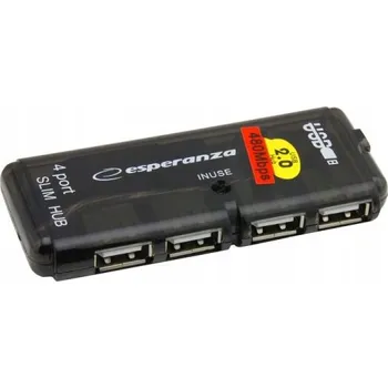 USB hub Esperanza EA112 4portový USB hub