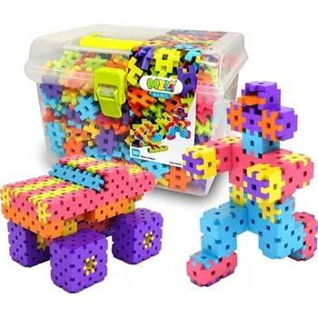 ostatní stavebnice Meli Basic Travel Box Stavebnice vafle 500 kusů