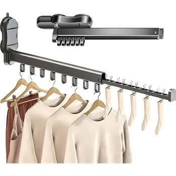 Sušák na prádlo SUŠÁK NA PRÁDLO VĚŠÁK Skládací Rozkládací Sušák na Prádlo na Zeď