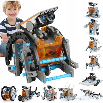 ostatní stavebnice STAVEBNICE ROBOTŮ 12v1 SE SOLÁRNÍM PANELEM STEM PRO DĚTI