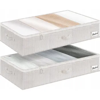 Úložný box STORAGEWORKS Úložný box pod postel s průhledným okénkem, 2 kusy