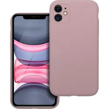 Pouzdro na mobilní telefon OEM Pouzdro SILICONE 2mm APPLE IPHONE 11 pudrově růžové