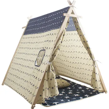 Dětský domeček Aga4Kids Dětský stan Hvězdičky