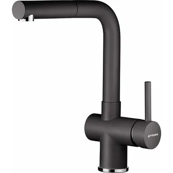 Vodovodní baterie dřezová baterie Pyramis CAPRICCIO černá matná