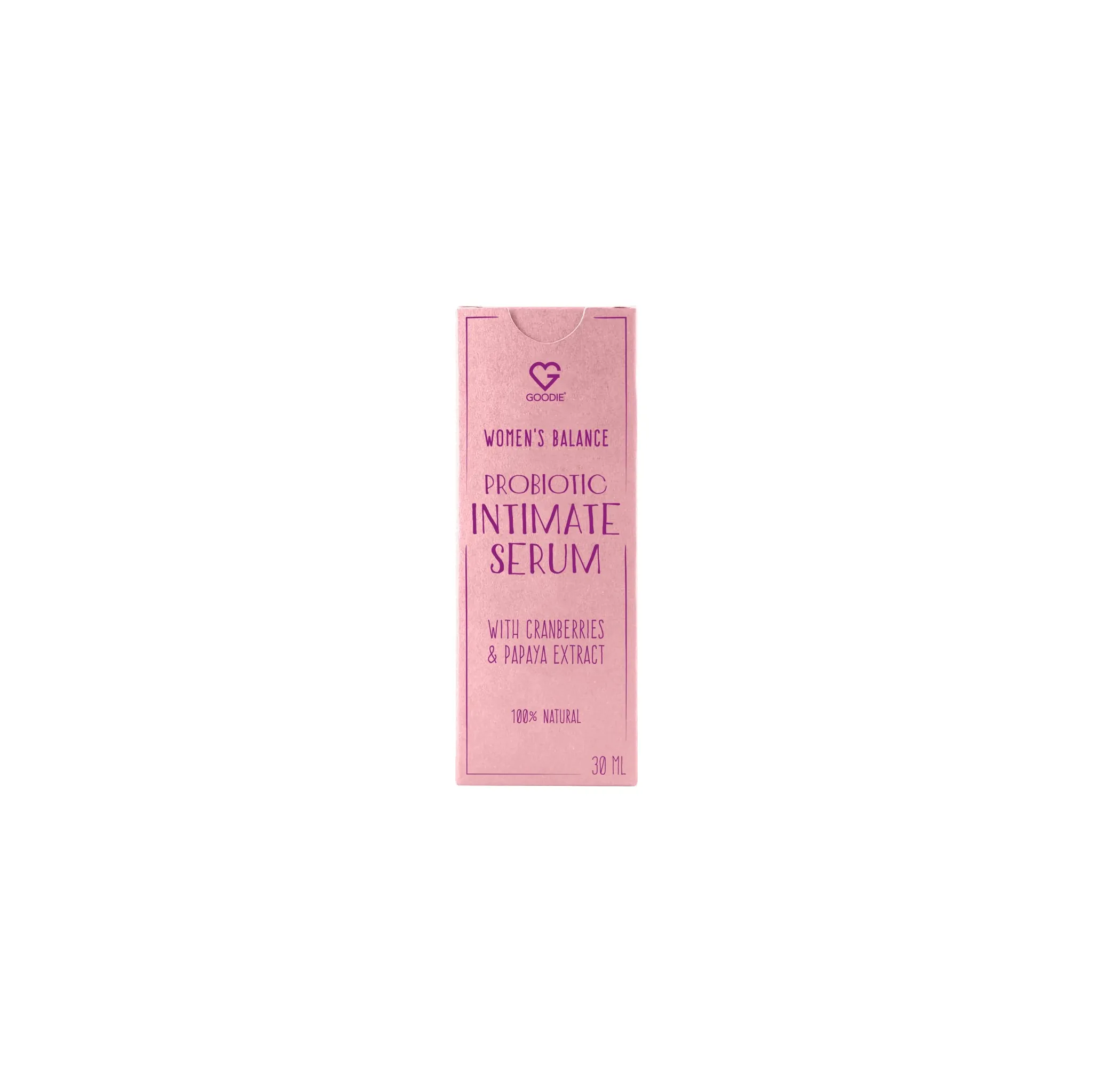 Fotografie 2 - Intimní hygienický prostředek Goodie Intimní sérum brusinka/papája 30 ml