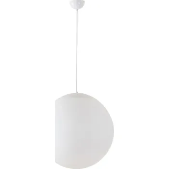 OSMONT ADR45391 ADRIA S4 závěsné skleněné svítidlo bílá IP40 40W E27 HF