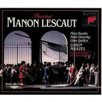 Zahraniční hudba CD Puccini / Rautio / Dvorsky / Quilico / Maazel: Manon Lescaut 2008