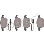 Sada brzdových destiček, kotoučová brzda HANS PRIES - TOPRAN 113 174