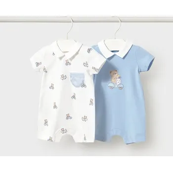 Kojenecký overall Dětské rampery Mayoral Newborn 2-pack 1715.1B.Newborn.PPY2 modrá 55X, vel. 80