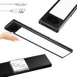 Interlook HSL-S20CM-ČERNÁ | Nábytkové svítidlo s pohybovým senzorem Bezdrátová noční lampa se LED podskříňkové svítidlo, 20 c