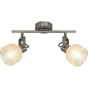 Svítidlo Rabalux bodové svítidlo Francis E14 2X MAX 28W saténová chromová 5438