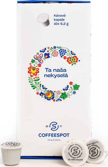 COFFEESPOT Kávové kapsle - TA NAŠA nekyselá Varianta: Espresso
