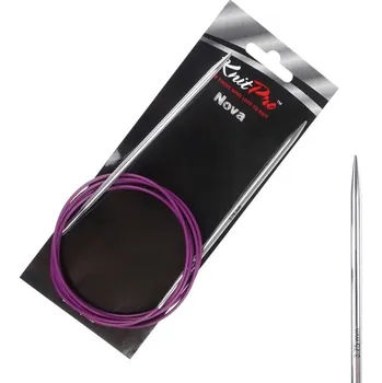 Nástroj na niť a příze Kruhové jehlice Nova 150 cm 3,75 mm