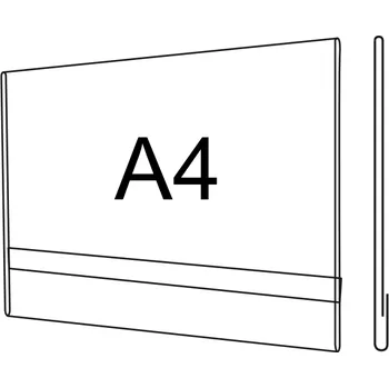 Plastova Kapsa O A4 na šířku Plastova Kapsa O A4 na šířku - 1 ks