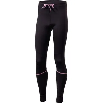 Dámské legíny Dětské funkční legíny Klimatex SILVIO 158 Černá, Růžová