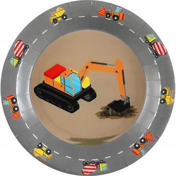 Party nádobí Stavební desky Santex 22,5 cm 10 ks