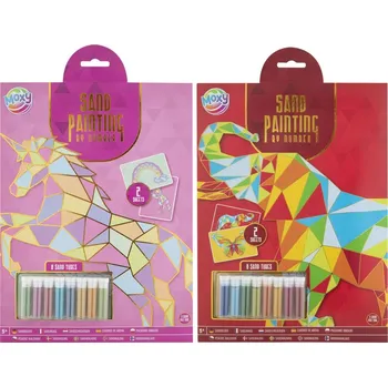 omalovánky Malování pískem, A4, 2ks