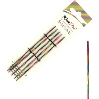 Nástroj na niť a příze Dřevěné ponožkové jehlice Symfonie 10 cm 2,25 mm