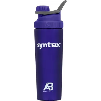 Láhev Syntrax Láhev AeroBottle Stainless Steel - černá - 800 ml Příchuť: růžová - 800 ml