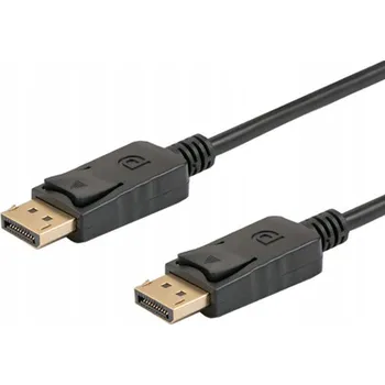 Video kabel Kabel DisplayPort Savio CL-136 2 m černý