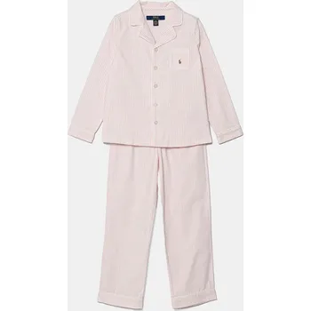 Pánské pyžamo Dětské bavlněné pyžamo Polo Ralph Lauren 2-pack 4P0198 růžová 30X, vel. 140-155