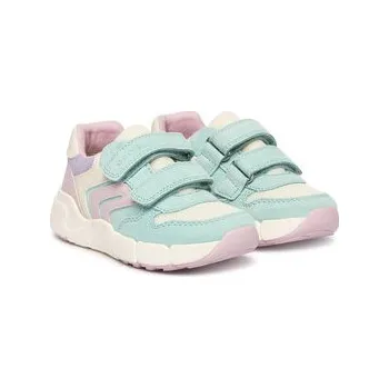 Dámské tenisky Geox Sneakersy B Flexyper Mini Girl B656NA 01422 C3BE8 S Tyrkysová 27
